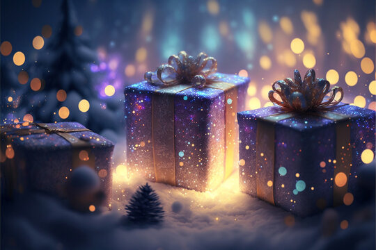Hộp quà Giáng Sinh được bao phủ bởi ánh sáng sẽ là món quà tuyệt vời cho bất kỳ ai đang mong chờ sự xuất hiện của ông già Noel. Khám phá những món quà trong hộp và cảm nhận sự ấm áp của mùa lễ hội tràn ngập trong từng chi tiết vật dụng. Hãy để những ánh sáng này truyền cảm hứng, niềm vui và hy vọng cho bạn và người thân trong dịp Giáng Sinh sắp tới.