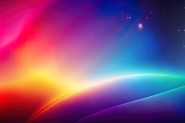 Background with a bright gradient. Generative AI