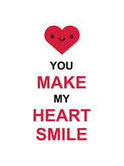 make my heart smile 