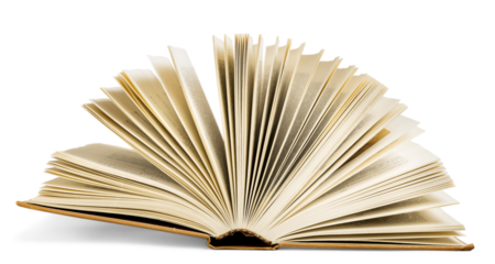 Open study book. Education concept