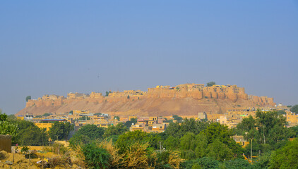 Obraz premium Old building in Jaisalmer, India