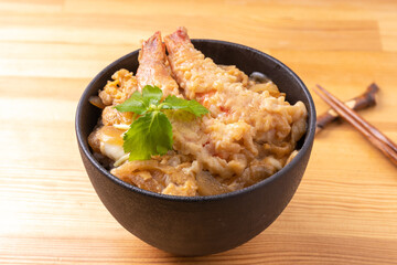 えび天とじ丼