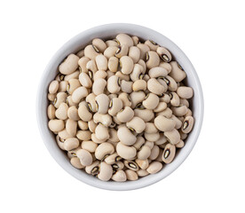 beans in a bowl isolated on transparent png