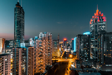 Obraz premium shenzhen city