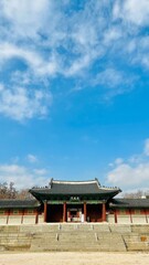 a traditional Korean palace
