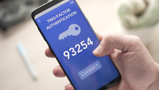 Two Factor Authentication Verification on a Smartphone app