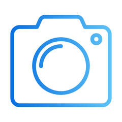 camera gradient icon