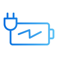 charging gradient icon