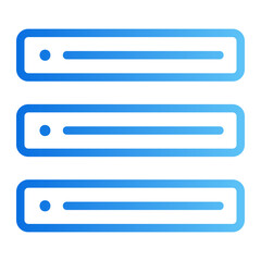 Obraz premium dns gradient icon