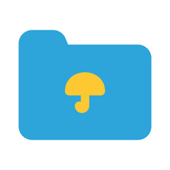 Folder Icon Flat Style