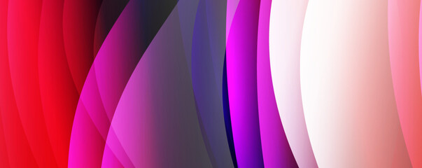 Abstract background, trendy simple fluid color gradients waves. Vector Illustration For Wallpaper, Banner, Background, Card, Book Illustration, landing page