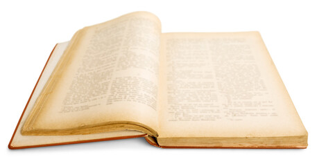 Obraz premium Open book - isolated image