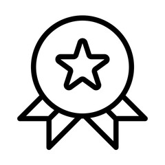 Medal Icon Line Style