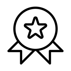 Medal Icon Line Style