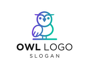 Logo design about Owl on a white background. made using the CorelDraw application.