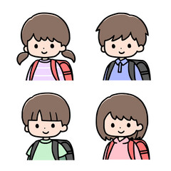 小学生アイコンセット