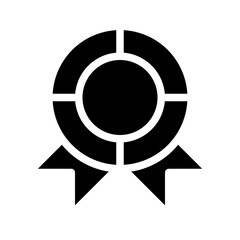 Medal Icon Glyph Style