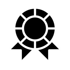 Medal Icon Glyph Style