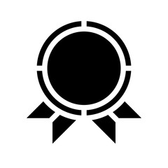 Medal Icon Glyph Style