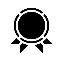 Medal Icon Glyph Style