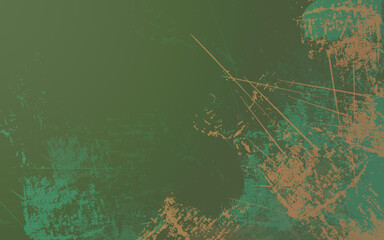 Abstract grunge texture green color background