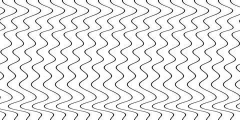 Wave lines seamless pattern. Abstract wavy vector background.