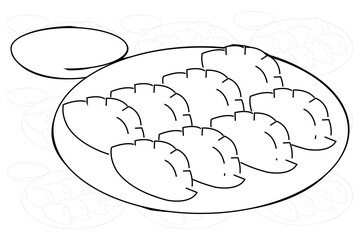 food coloring vector