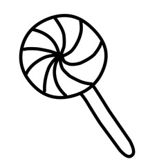 Set Doodle Party vector icon