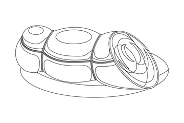 food coloring vector