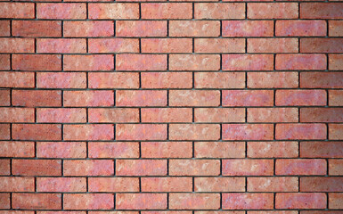 Red Brick wall texture surface backgroud     
