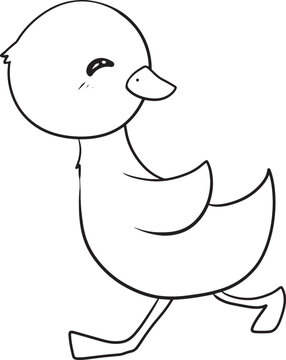 duck pet pet cartoon doodle kawaii anime coloring page cute illustration drawing clip art character chibi manga comic