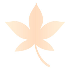 leaf elements aesthetic color