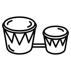 bongo drum icon