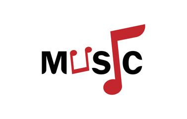 Music Logo template, Music icon logo design