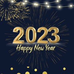 Happy New Year 2023 Instagram Post