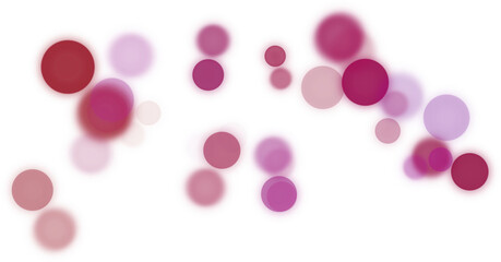 transparent dark purple bokeh effect