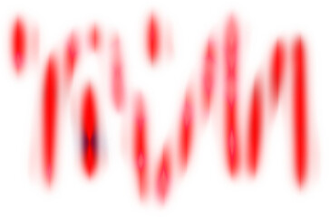 fiery red hazy light leaks