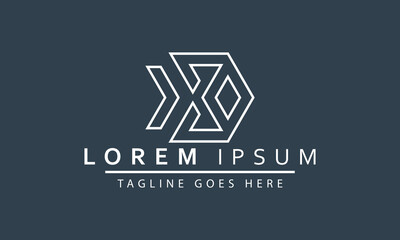 Fototapeta premium Abstract Fish minimalistic logo design. Flat color marine vector icon.