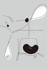 This is the Chinese character 'Hwal' typography artwork. 'Hwal' means vitality.