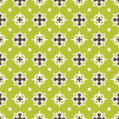 Abstract geometric pattern. A seamless background, vintage texture.