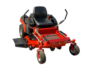 Zero turn lawn mower - machine to cut a grass surface to an even height