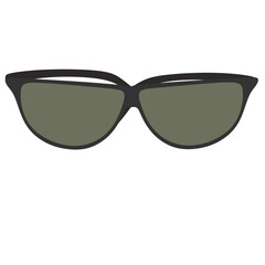 Fototapeta premium Black sunglasses for screen sun