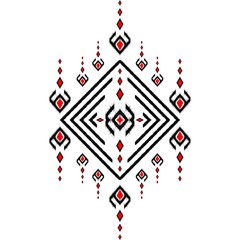 Draw black and red lines with white background, Design, Fabric patterns, Patterns for use as background, Art.
