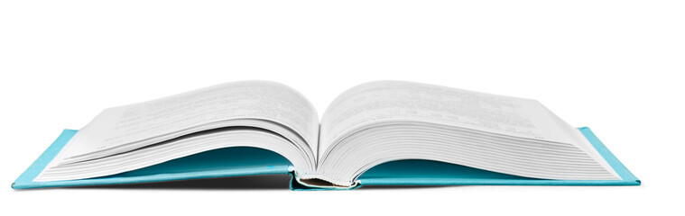 Education concept, open study book