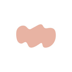 Decorative abstract blob art illustration clipart