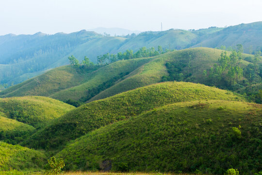 View of vagamon meadows
