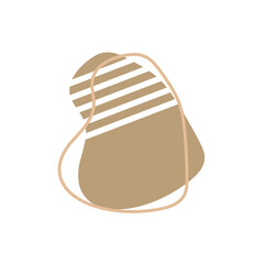 Decorative abstract blob art illustration clipart