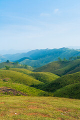 Naklejka na ściany i meble View of vagamon meadows