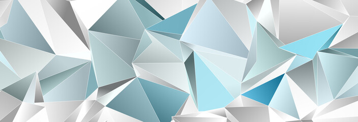 Obraz premium Abstract Low-Poly background. triangulated texture. Design 3d. Polygonal geometrical pattern. Triangular modern style