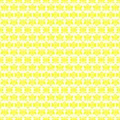 seamless pattern design with yellow and white background.